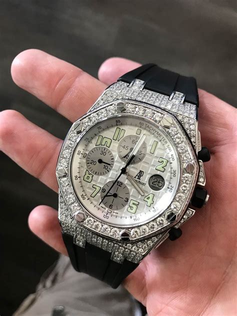 audemars piguet ice out|iced out watches real diamonds.